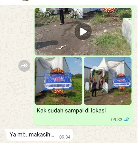 Pengiriman Karangan Bunga Pakuran Buayan