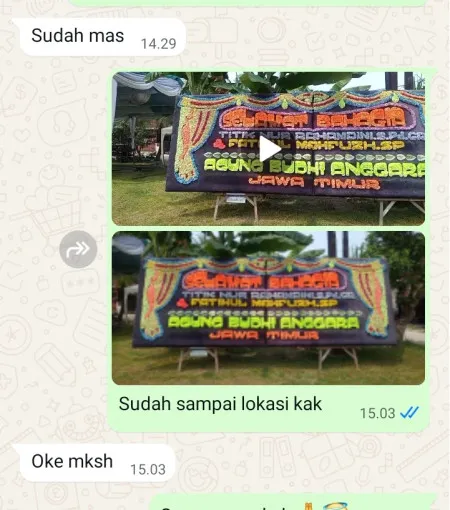 Pengiriman Papan Bunga Pakuran Buayan