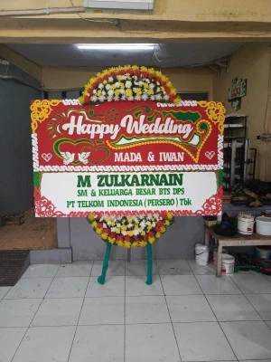 Papan Bunga di Pakuran Buayan