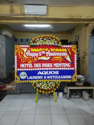 Papan Bunga di Pakuran Buayan