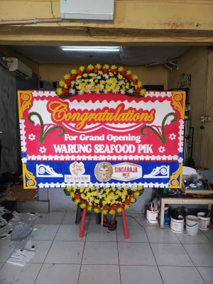Papan Bunga di Pakuran Buayan